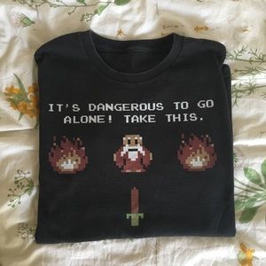 Vintage Legend of Zelda Pixel Tee